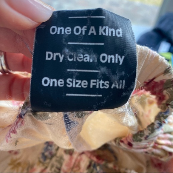 PRAIRIE FIRE vintage cottagecore western Boho floral flowy RANCH skirt-SZ-M - Picture 9 of 9